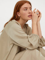 Long-sleeve Maxi Dress